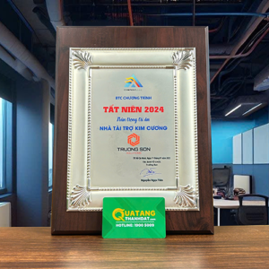 Bảng Vinh Danh Bạc Hoa Văn - BVD 25