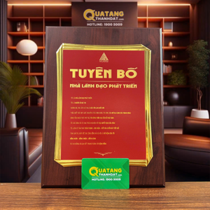 Bảng Tuyên Bố Lãnh Đạo - BVD 31